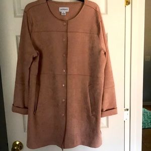 Pack and Peck  suede like jacket